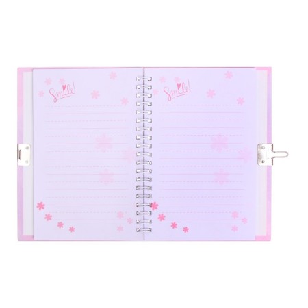Notebook Gift Book on a lock, A6, 45 sheets, in a ruler, "Dog"-3