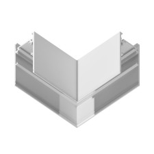 Ambrella Connector Corner for the Magnetic GL3369 WH, White overhead tire pipeline
