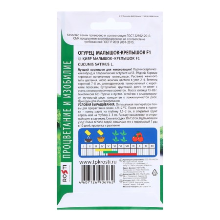 Seeds Cucumber Baby Fleet F1, AGROUSE SEN-1
