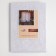 Tulle to the kitchen with a curtain tape, 145x285 cm, white color, 100% polyester
