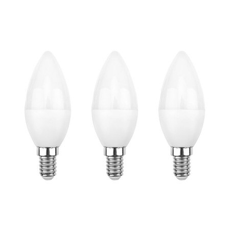 LED Candle CN 11.5W E14 1093LM 6500K Cold light (3 pcs/unit) rexant