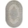 Oval carpet kardlen marmaris, size 192x290 cm, color Gry/D.Beige