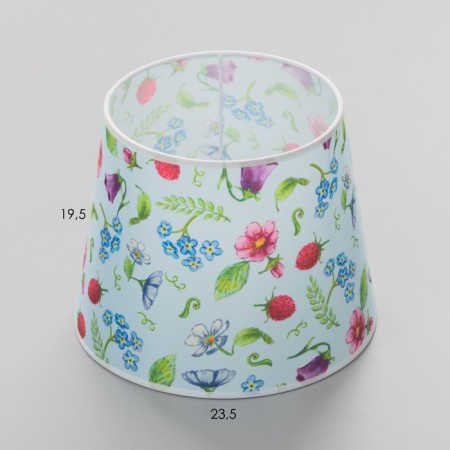 Universal lampshade "Small flowers" E27/E14 24x24x19cm-3