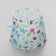 Universal lampshade "Small flowers" E27/E14 24x24x19cm