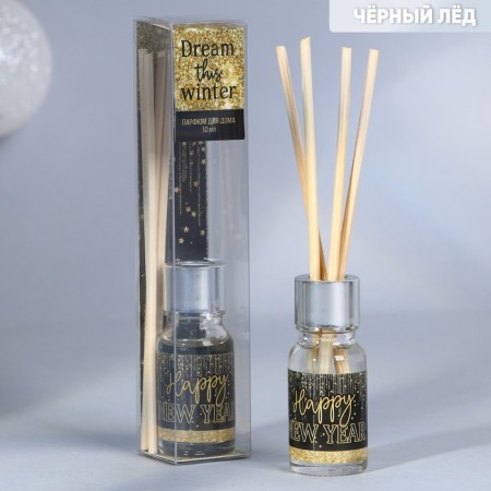 New Year! Diffusor Aromatic sticks "New Year's collection: Happy New Year", black ice, 10 ml-1