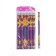 Black pencil with the eraser "Flowers", hardness of NV