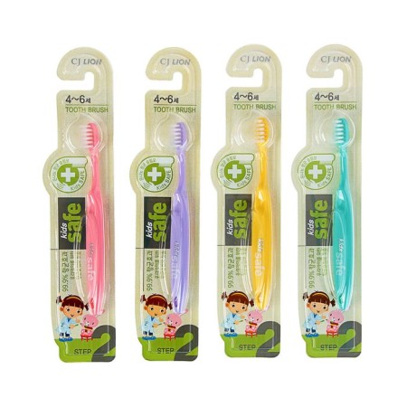 Kids Safe Toothbrush, Children, 4-6 years old, mix