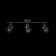 Lamp IBBI 3x40W E14, black 13x73x13cm