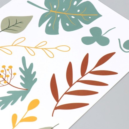 Sticking plastic interior color "flying leaves" 30x90 cm-2