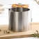 Baking form with size adjustment, 16-28 cm, height 14.5 cm, chrome color