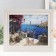 Key "House at the pier" Milk oak 26x31 cm mix