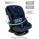 AMAROBABY BRILIANT, ISOFIX fastening, class D, group 0+/1/2/3 (0-36 kg), blue color, blue