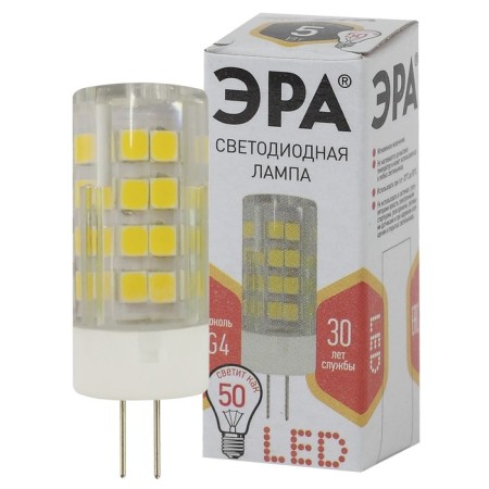 LED LED era Standard "Capsula", 5 W, G4, 400 lm, 2700k, glow warm white