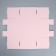 Gift folding box, packaging, "pink", 22x22x15 cm