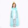 Carnival set of princesses: a hipu mint raincoat, crown, length 100 cm