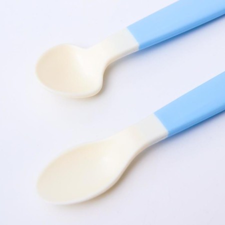 A set of children's spoons for feeding from 5 months, 2 pcs., Mix colors-4