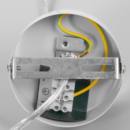 Suspension lamp "Loft" 1x25W E27 gray 12x116x11-7