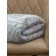 Texrepublic blanket, size 180x200 cm, gray color