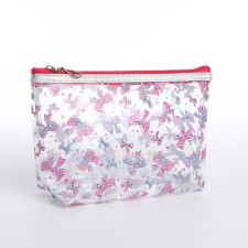 Lightning cosmetic bag, pink color