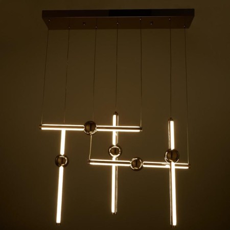 Lamp Bayerlux 49420/5 LED 80W 4000k gold 65x12x42 cm-2