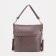Luggage bag, 2 external pockets, long belt, powder color
