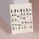Nail stickers "Geometry", black/white color