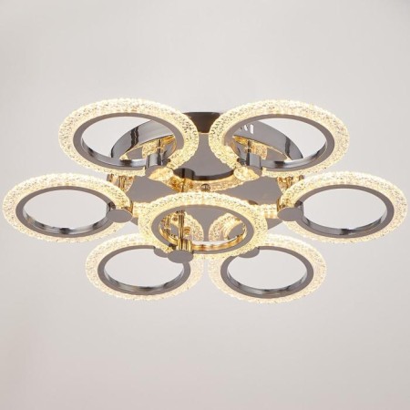 Economic Service chandelier with PDU 01506 LED 112W 3000-6000k, Dimmir., Chrome 60x60x10 cm