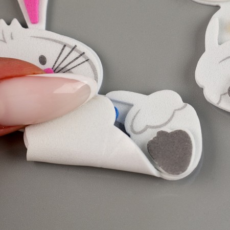 A set of stickers from EVA "Bunny", 4 pcs.-4