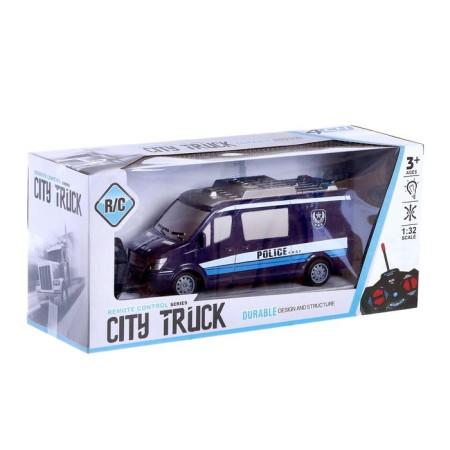 Radio -controlled “Police” machine works from batteries-4