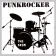 Sticker 3D interior rocker 58*57cm