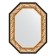 Mirror in the baguette frame, baroque gold 106 mm, 60x80 cm