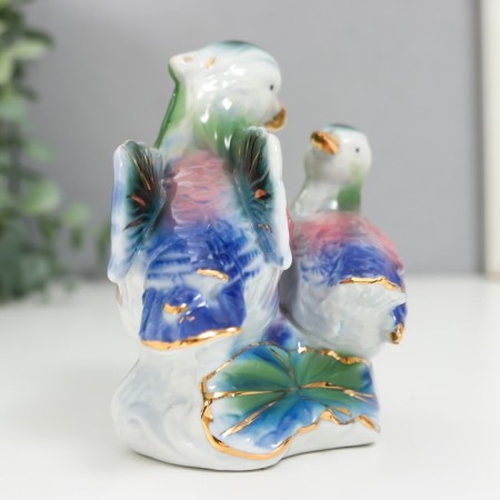 Souvenir Ceramics "Color ducks" 11x7x11.5 cm-2