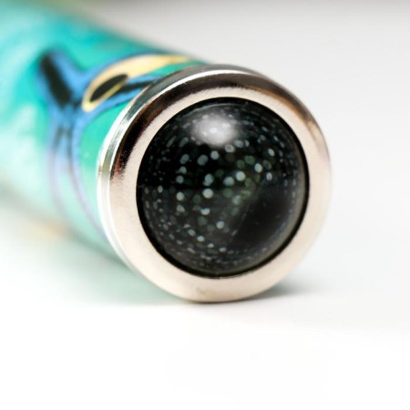 Kaleidoscope "Sea with silver embossing" 17x3x3 cm-5