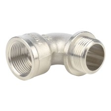 Угольник STOUT SFT-0016-000034, 3/4", наружная/внутренняя резьба, с упором, никел. латунь