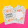 Floristic nameplate "itself", set of 6 pcs., 7 x 5 cm