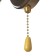 Bra "Laura" 1 lamp E27 60 W Antique bronze 28.5x17x21.5 cm.