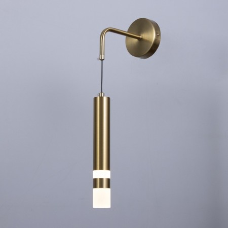 Bra "Gella" LED 6W 3000k Brass 4x4x30cm-1