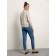 Women's jeans with a high landing CONTE Elegant Relaxed MOM, size S, MID Blue color