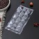 Form for chocolate and sweets "Squares", 18 × 8 cm, transparent color