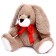 Soft toy "Egor Rabbit" Dark, 28 cm