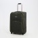 Small 24 suitcase "On a zipper, code castle, with extension, khaki color