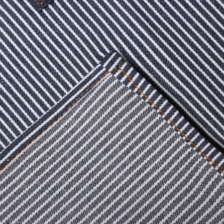 Apron Ethel Denim in stripes, col. Blue, 65% HL, 35% p/e-2
