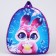 New Year's children's backpack "Rabbit with a star", 23x20.5 cm, for the New Year