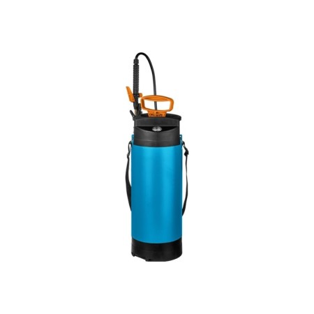 Pompoval sprayer, 8 l, portable, blue, Grinda-1
