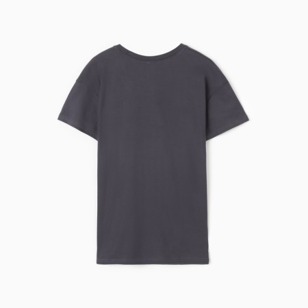 Female T-shirt, graphite color, river 62-3