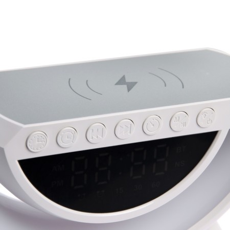 Portable colon- nightlight BT3401, 5 W column, 15 W charging, 1200 mAh, backlight, white-2