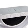 Portable colon- nightlight BT3401, 5 W column, 15 W charging, 1200 mAh, backlight, white