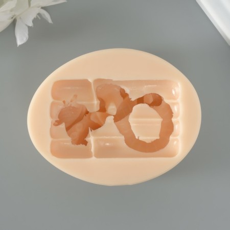 Mold Silicon "Snake on vacation" 3.5x7.3x4.7 cm-6