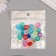 Beads for creativity Plastic "Crystal ring with faces" Isk. color. 20 g 0.8x1.4x1.4 cm 78115