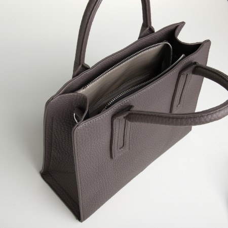 Bag of wives TEXTURA, 29*10*25, lightning department, belt regulus, brown-5